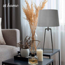 Deluxe Gabe 24 Inches Metal Table Lamp w/ Linen Shade