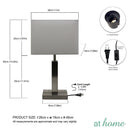 Deluxe Luke Nordic Metal Table Lamp