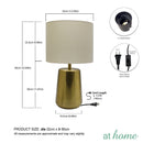 Deluxe Larcy Nordic Metal Table Lamp