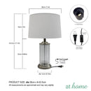 Deluxe Lorde Nordic Metal Table Lamp