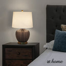 Deluxe Uffi Nordic 20 Inches Glass Table Lamp