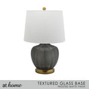 Deluxe Uffi Nordic 20 Inches Glass Table Lamp