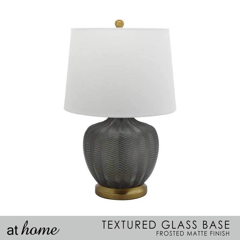 Deluxe Uffi Nordic 20 Inches Glass Table Lamp