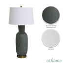 Deluxe Usher Nordic Ceramic Table Lamp
