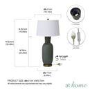 Deluxe Usher Nordic Ceramic Table Lamp