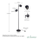 Deluxe Hayes Nordic Metal Floor Lamp