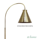 Deluxe Georgina Metal Floor Lamp Adjustable Headlights