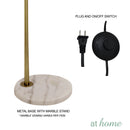 Deluxe Georgina Metal Floor Lamp Adjustable Headlights