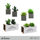 Set of 2 Lorelei Artificial Potted Plant