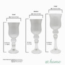 Yoggi Glass Candle Holder