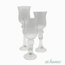 Yoggi Glass Candle Holder