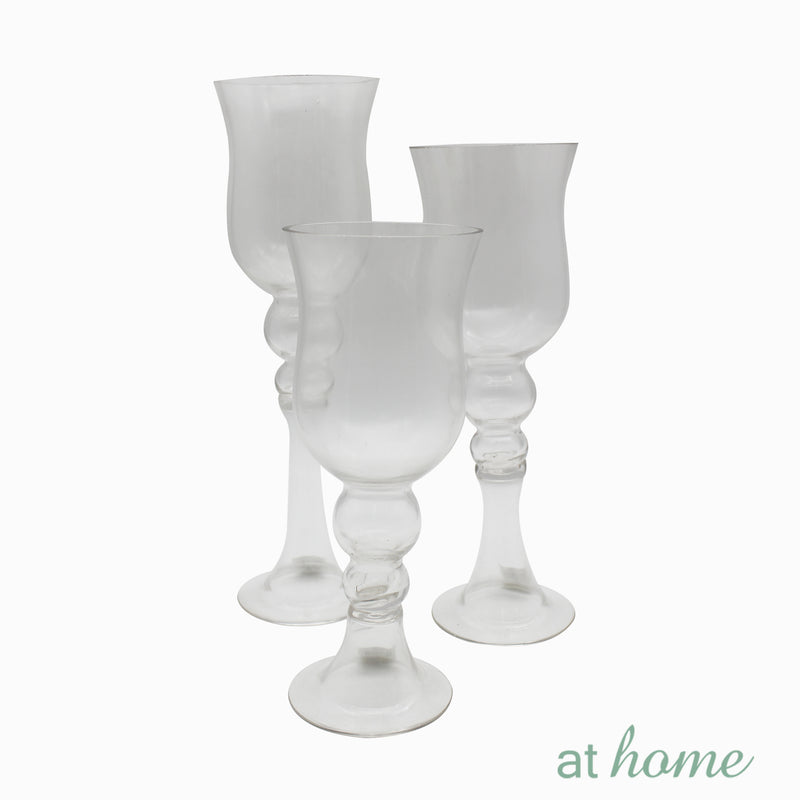 Yoggi Glass Candle Holder