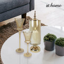 Yassi Tall Glass Candle Holder
