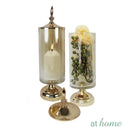 Amber Glass Apothecary Jar