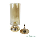 Amber Glass Apothecary Jar