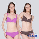 Blooming Orchid 2-in-1 Pack Full Cup Bra