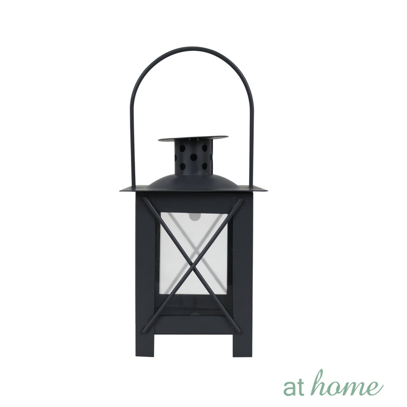 Wallace Metal Lantern Tealight Candle Holder