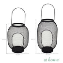 Wilhelm Metal Lantern Candle Holder - Sunstreet