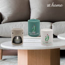 Green Life Cylinder Shape Ceramic Oil Burner - Sunstreet