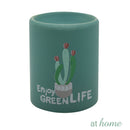 Green Life Cylinder Shape Ceramic Oil Burner - Sunstreet