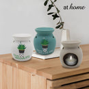 Green Life Round Shape Ceramic Oil Burner - Sunstreet