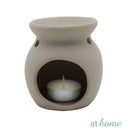 Green Life Round Shape Ceramic Oil Burner - Sunstreet