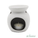 Green Life Round Shape Ceramic Oil Burner - Sunstreet