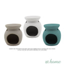 Green Life Round Shape Ceramic Oil Burner - Sunstreet