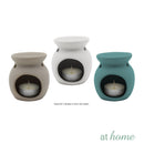 Green Life Round Shape Ceramic Oil Burner - Sunstreet