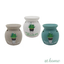 Green Life Round Shape Ceramic Oil Burner - Sunstreet