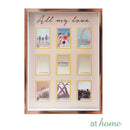 Collage Family Picture Frame 9 Photo Slots