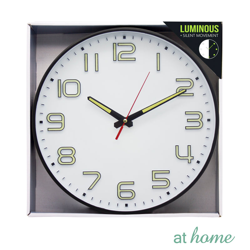 Clemence Luminous Wall Clock