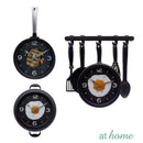 Skillet Pan Steak Silent Wall Clock - Sunstreet