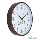 Just Love Silent Wall Clock - Sunstreet