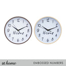 Just Home Silent Wall Clock