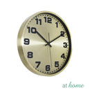 Deluxe Elvine Metal Wall Clock 12“ Inches
