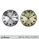 Deluxe Elvine Metal Wall Clock 12“ Inches