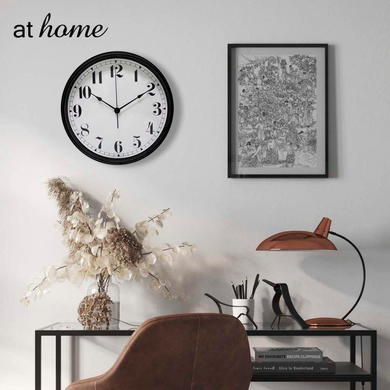 Deluxe Eunice Metal Wall Clock