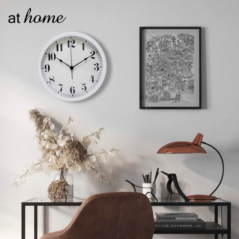 Deluxe Eunice Metal Wall Clock