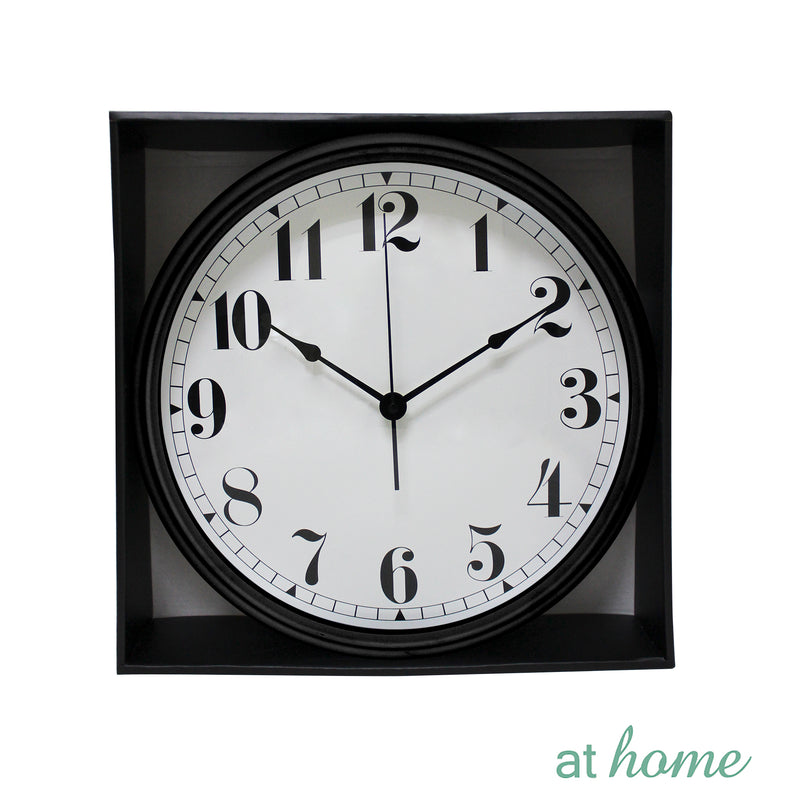 Deluxe Eunice Metal Wall Clock