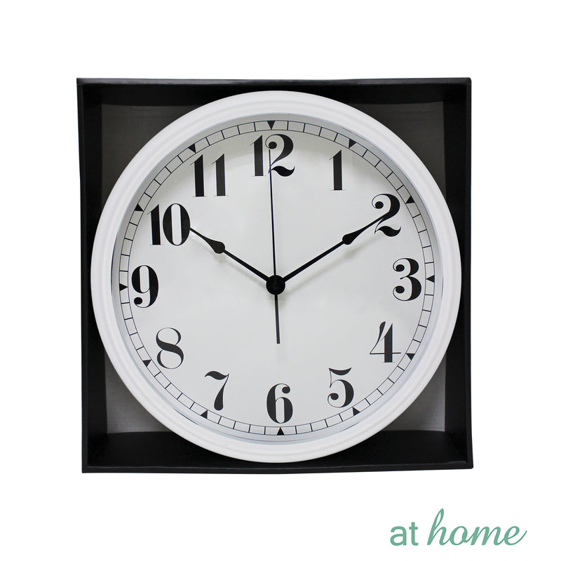 Deluxe Eunice Metal Wall Clock