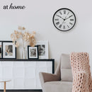 Deluxe Eureka Metal Wall Clock