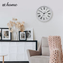 Deluxe Eureka Metal Wall Clock