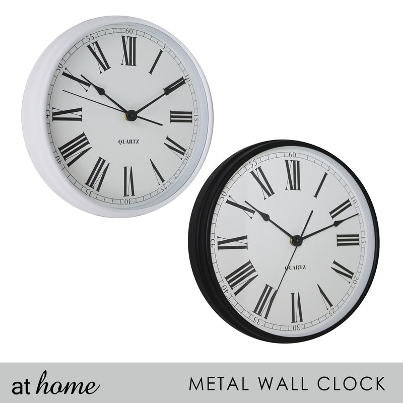 Deluxe Eureka Metal Wall Clock