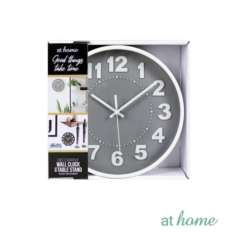 Grimm Wall Clock With Stand