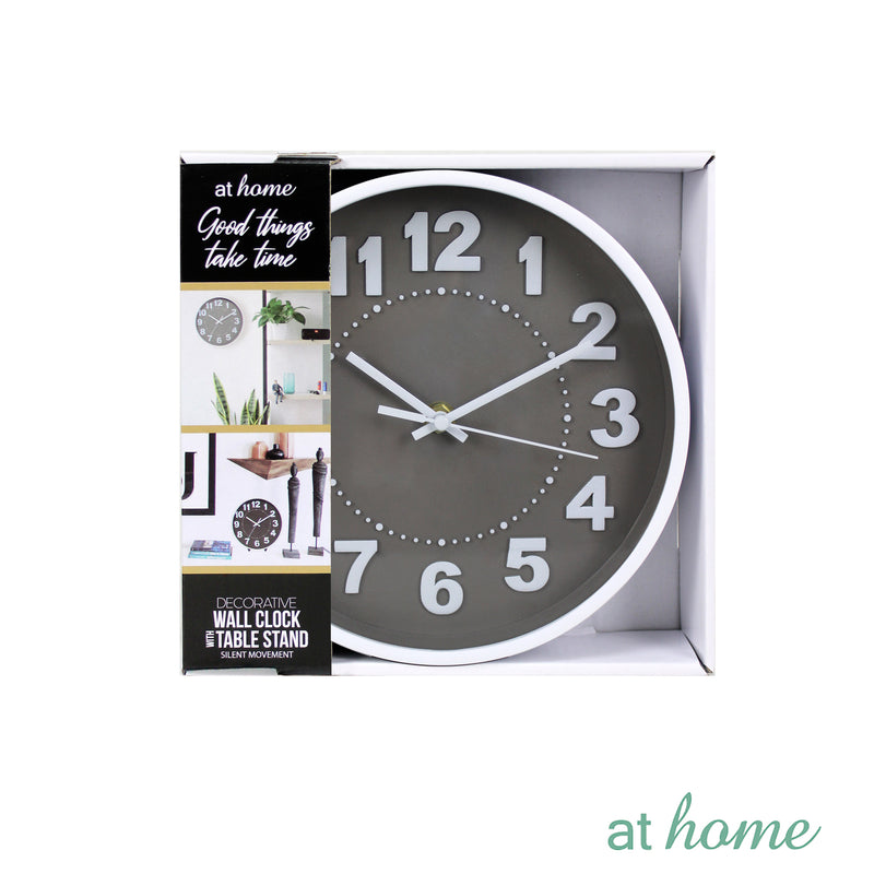 Grimm Wall Clock With Stand