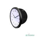 Jean Silent Wall Clock w/ Hidden Storage