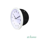 Jean Silent Wall Clock w/ Hidden Storage