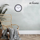 Jean Silent Wall Clock w/ Hidden Storage