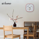 Love Flower Square Wall Clock